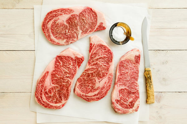 The amazing marbling of ribeye is unparalleled according to some.